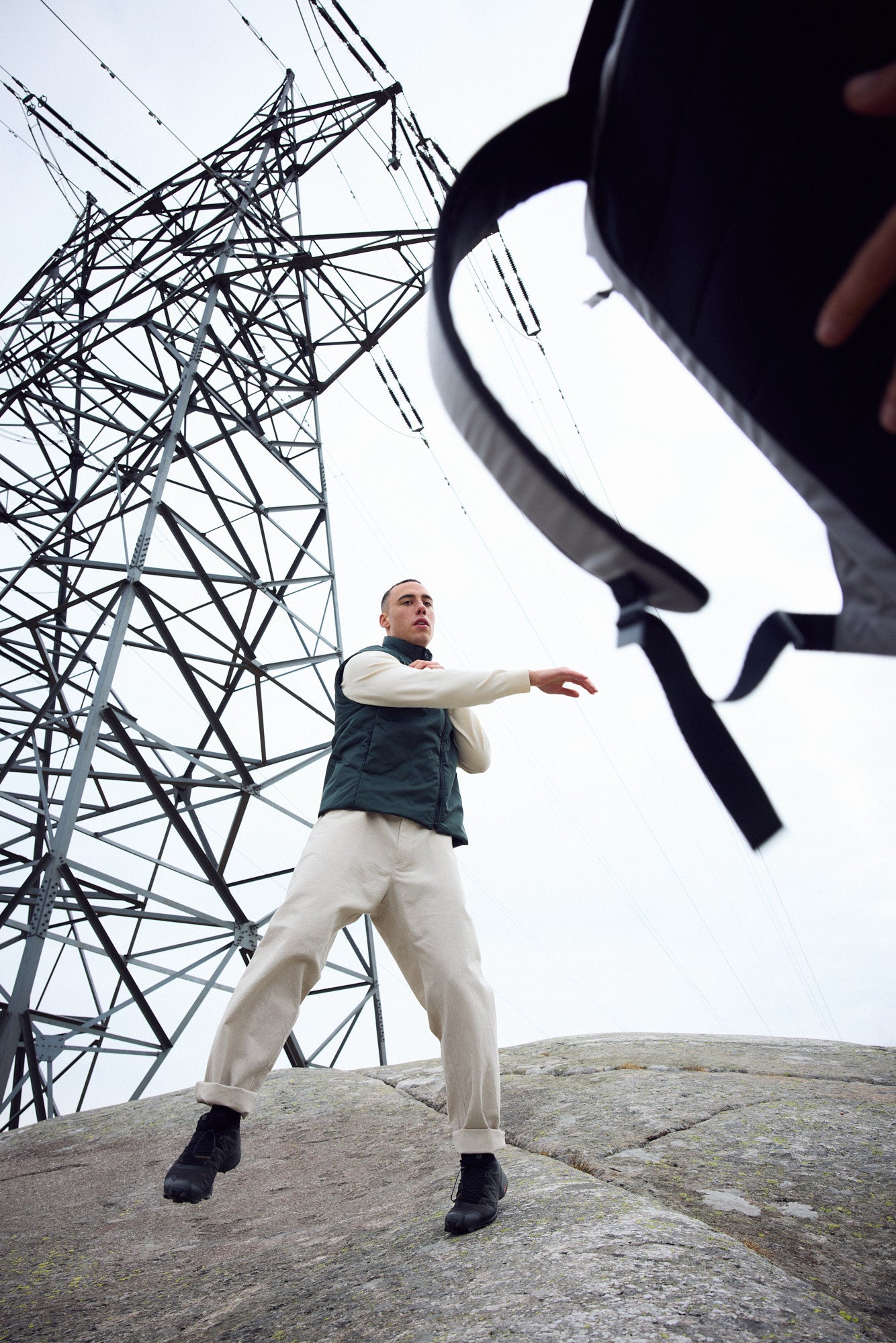 Mono Vest - Wakame Green