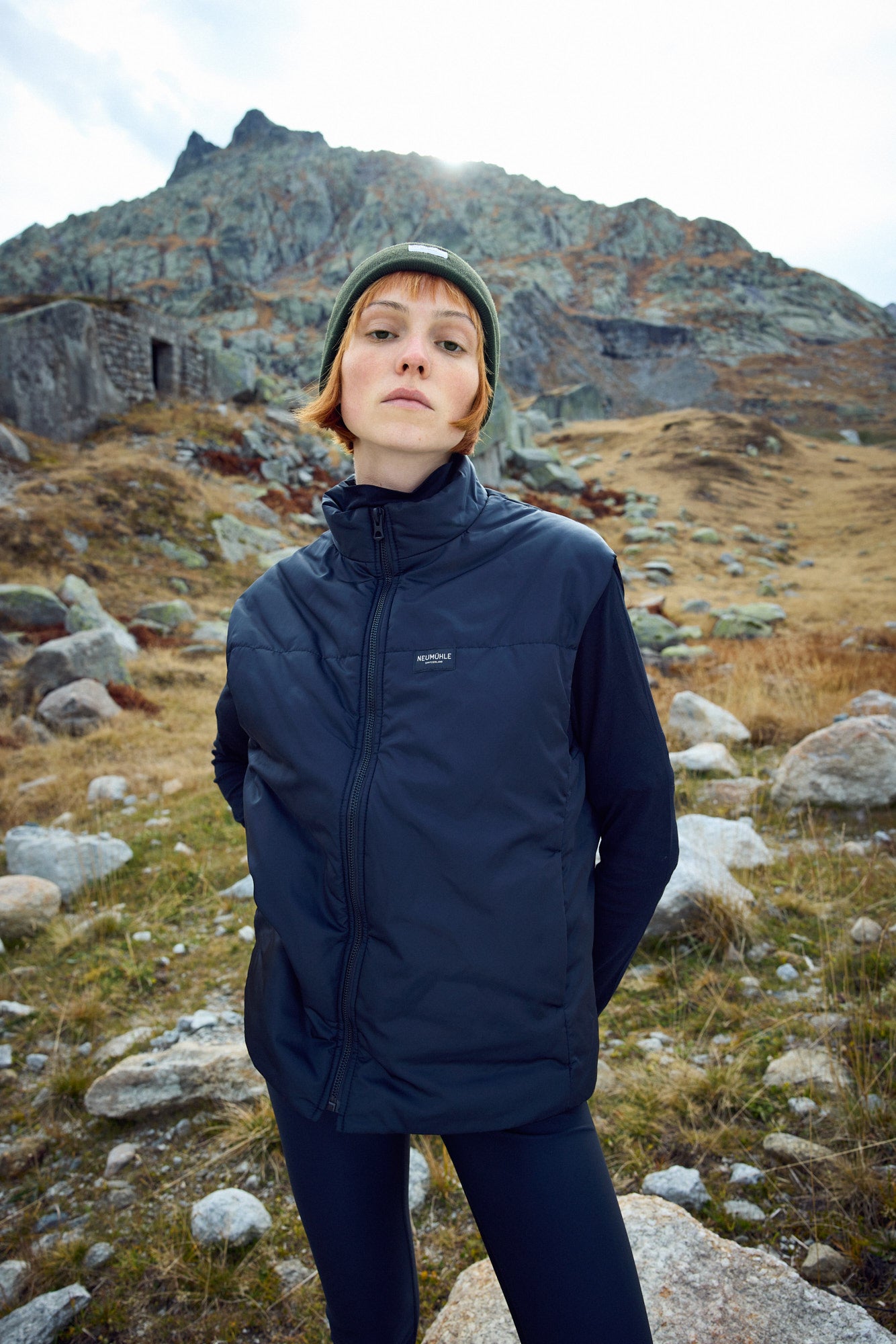 Hat - Nebel - Dark Olive - Organic Merino