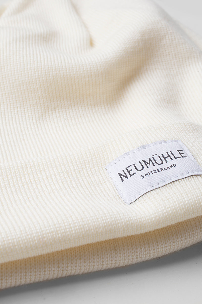 Hat - Kiel - Ivory White - Organic Merino
