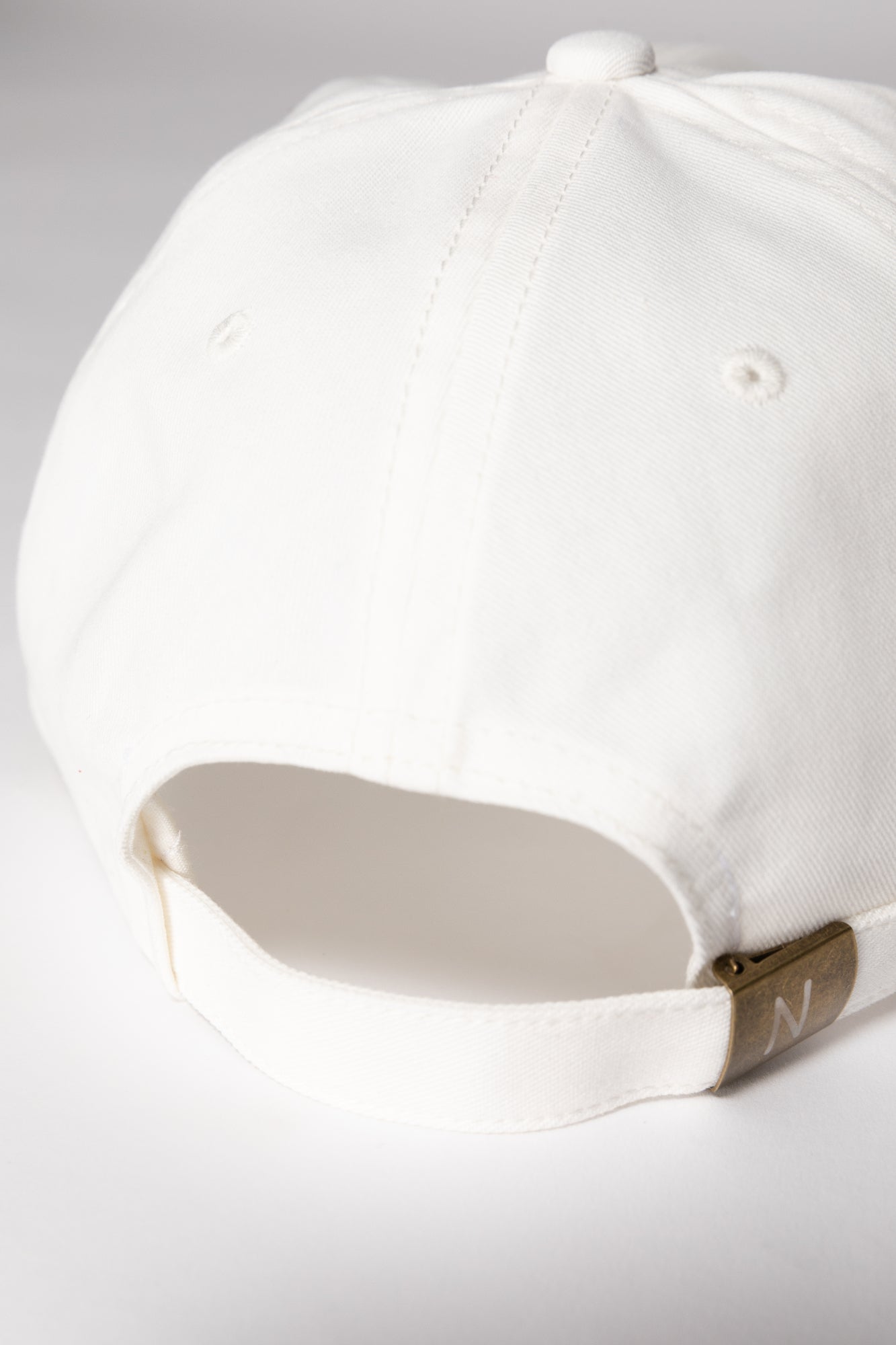 Dad Cap - Snow White - Organic Cotton