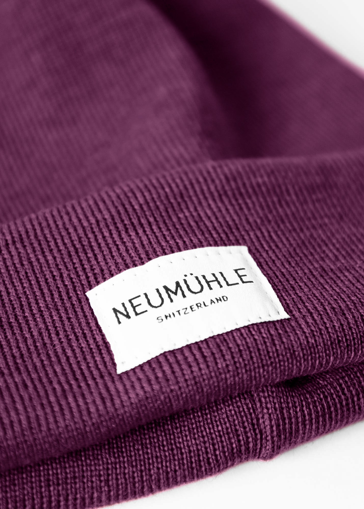 Hat - Kiel - Eggplant - Organic Merino