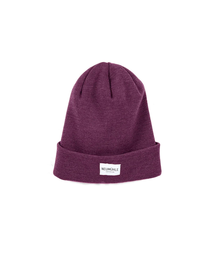 Mütze - Kiel - Aubergine - Organic Merino