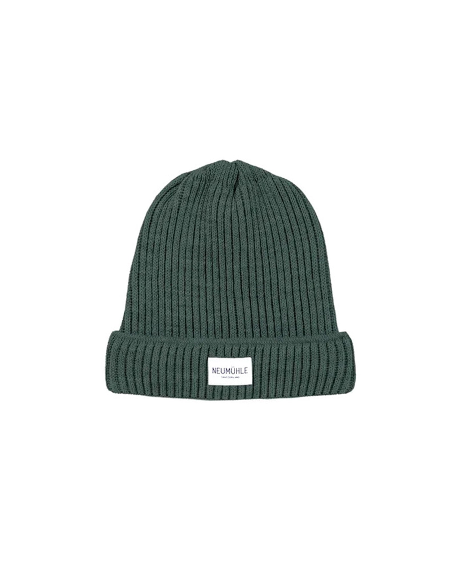 Mütze - Elbe - Dark Olive - Organic Merino