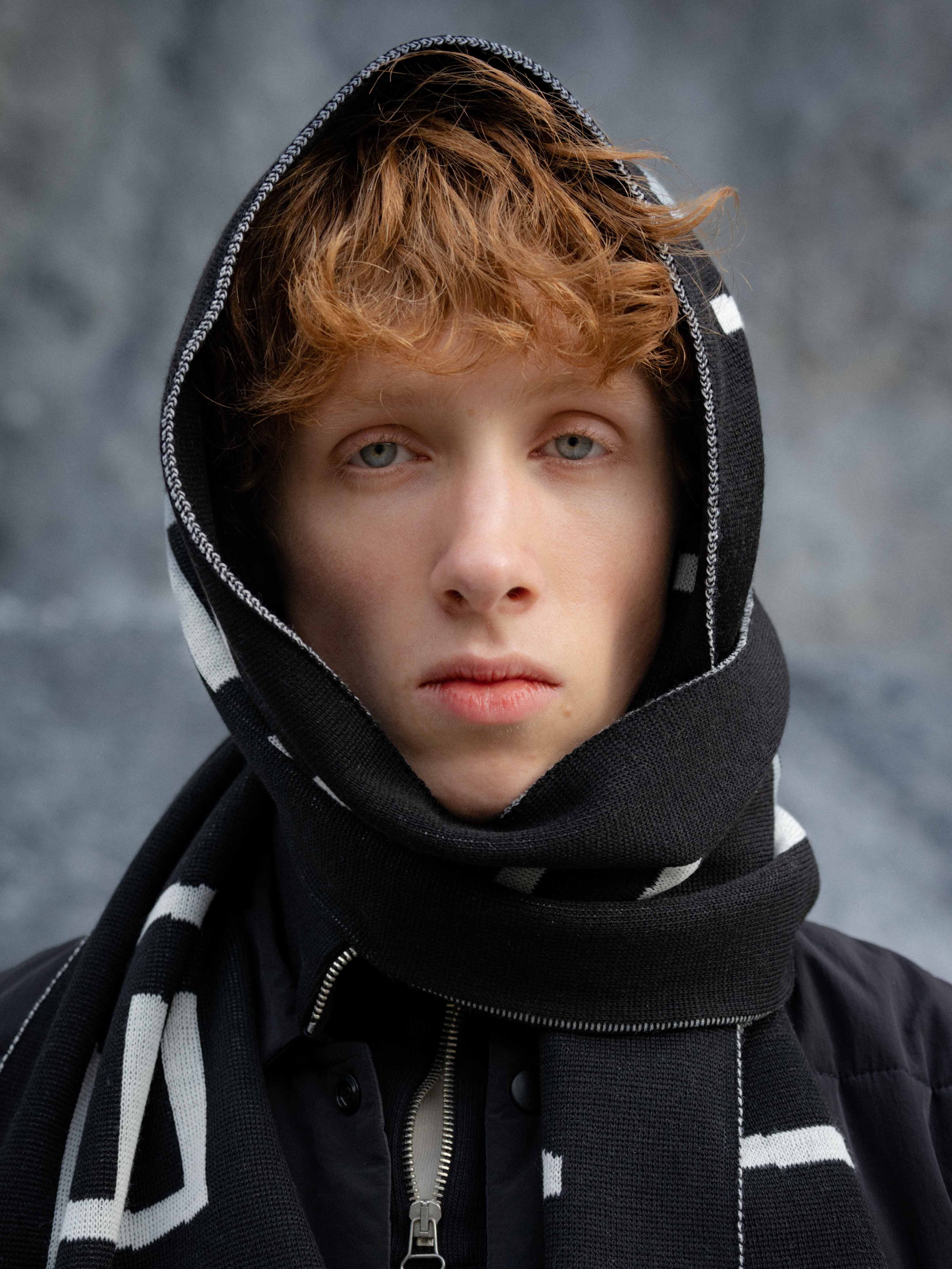 Recycled PET-Schal - Snow White