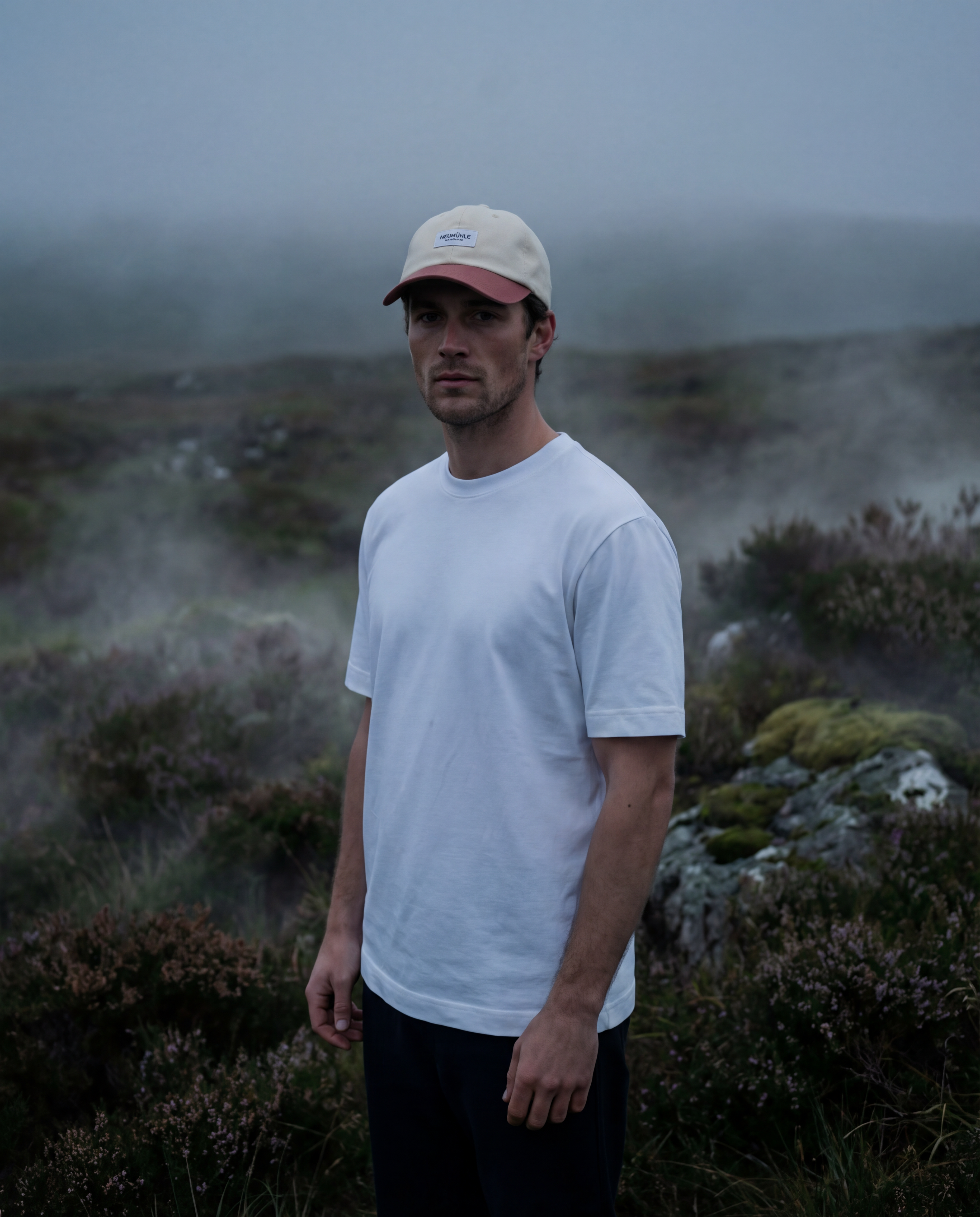 Dad Cap - Red White - Organic Cotton - Limited