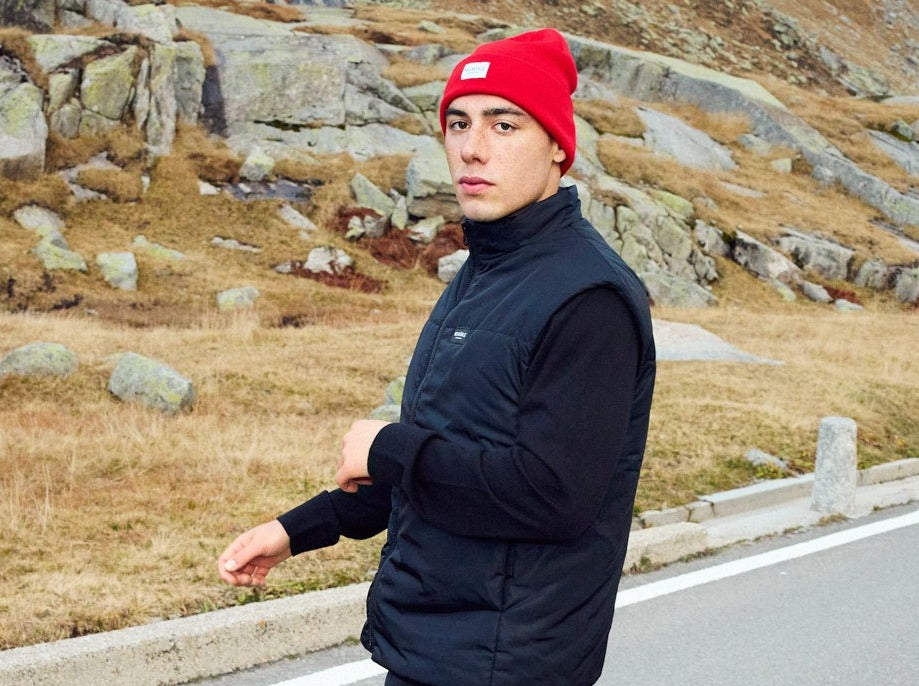 Mütze - Kiel - Poppy Field - Organic Merino