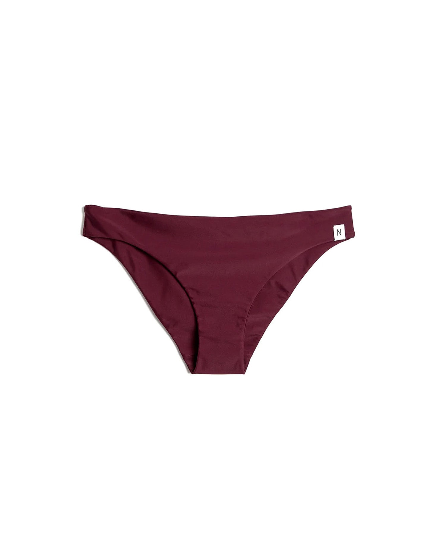 Swiss Made - Bikini - Biasca - Aubergine - BOTTOM