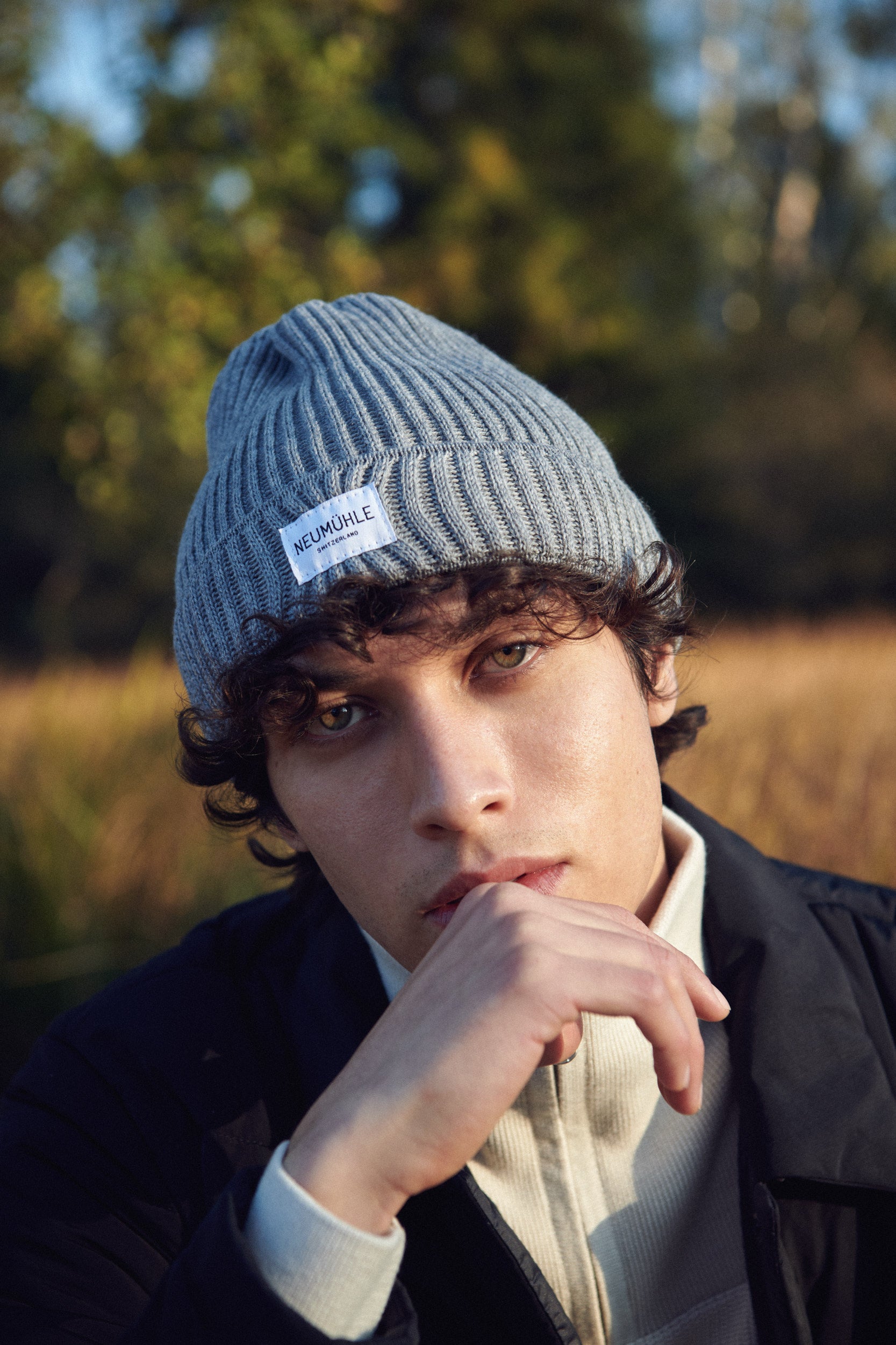 Mütze - Elbe - Rain Drop - Organic Merino