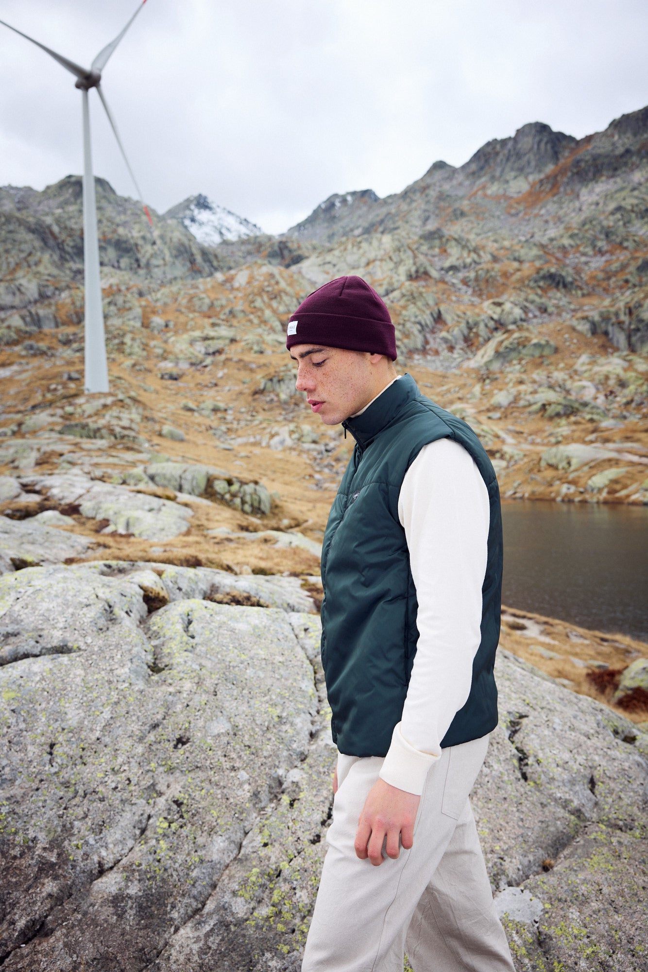 Mono Vest - Wakame Green