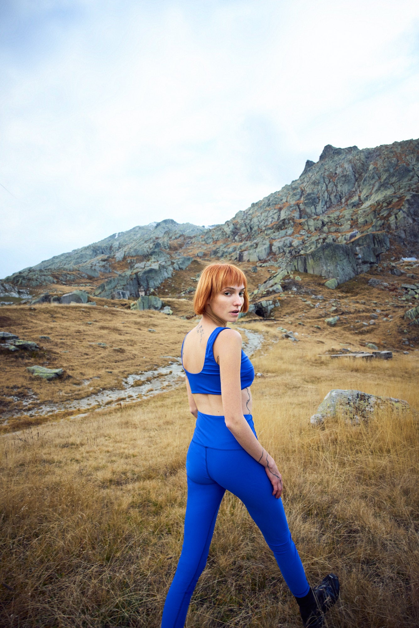 Tights - Lugano - Cobalt Blue