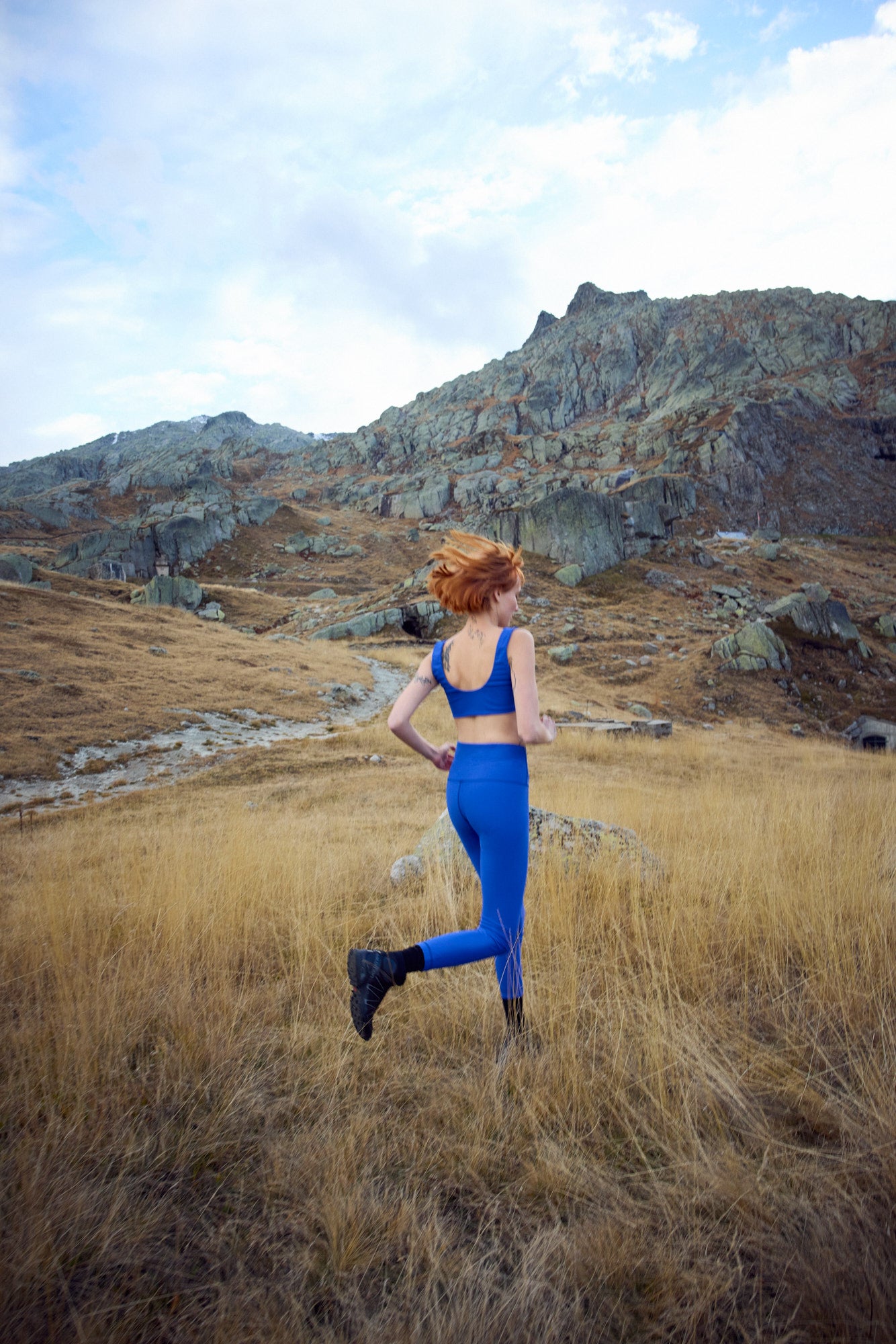 Tights - Lugano - Cobalt Blue