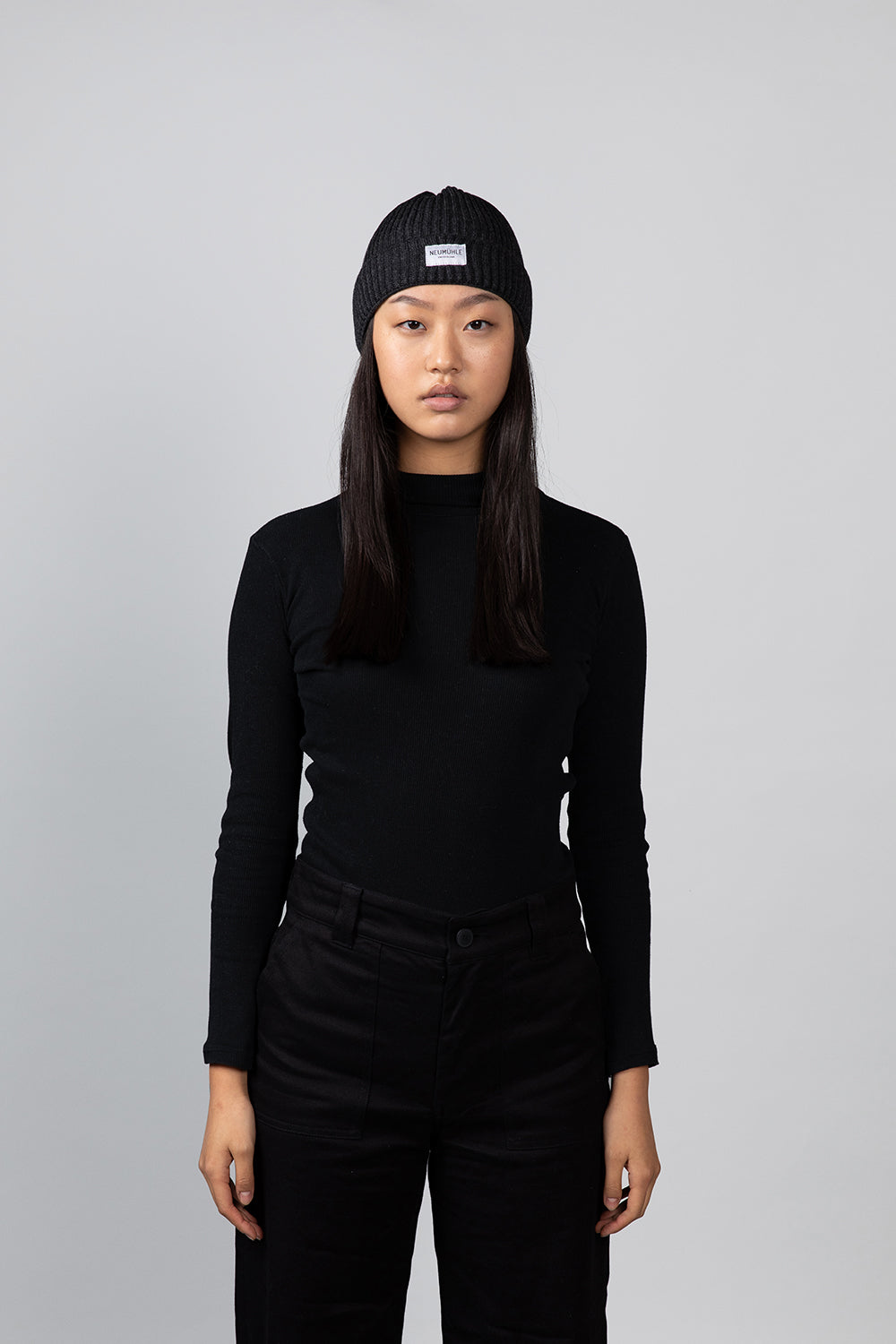 Mütze - Elbe - Slate Dust - Organic Merino