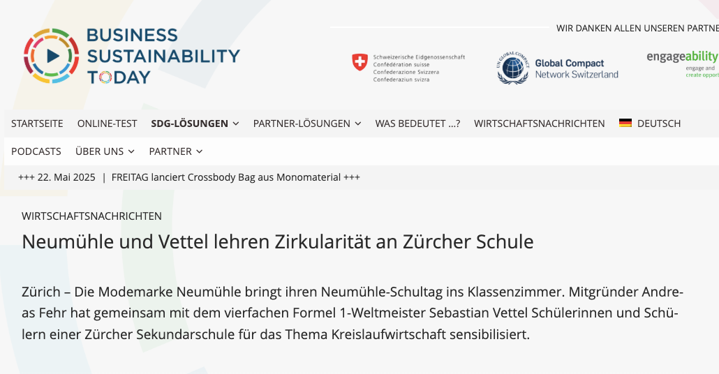 BUSINESS SUSTAINABILITY TODAY 04/02/2025