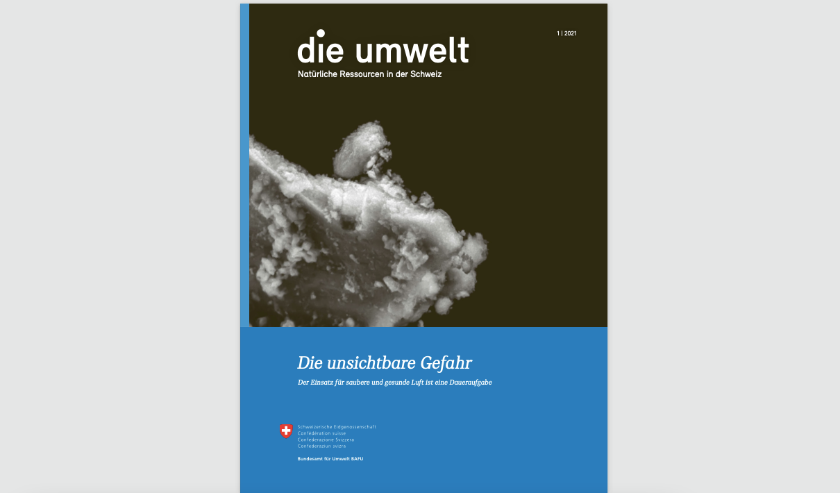 Federal Office for the Environment (FOEN) Magazine "die umwelt" 31/01/21