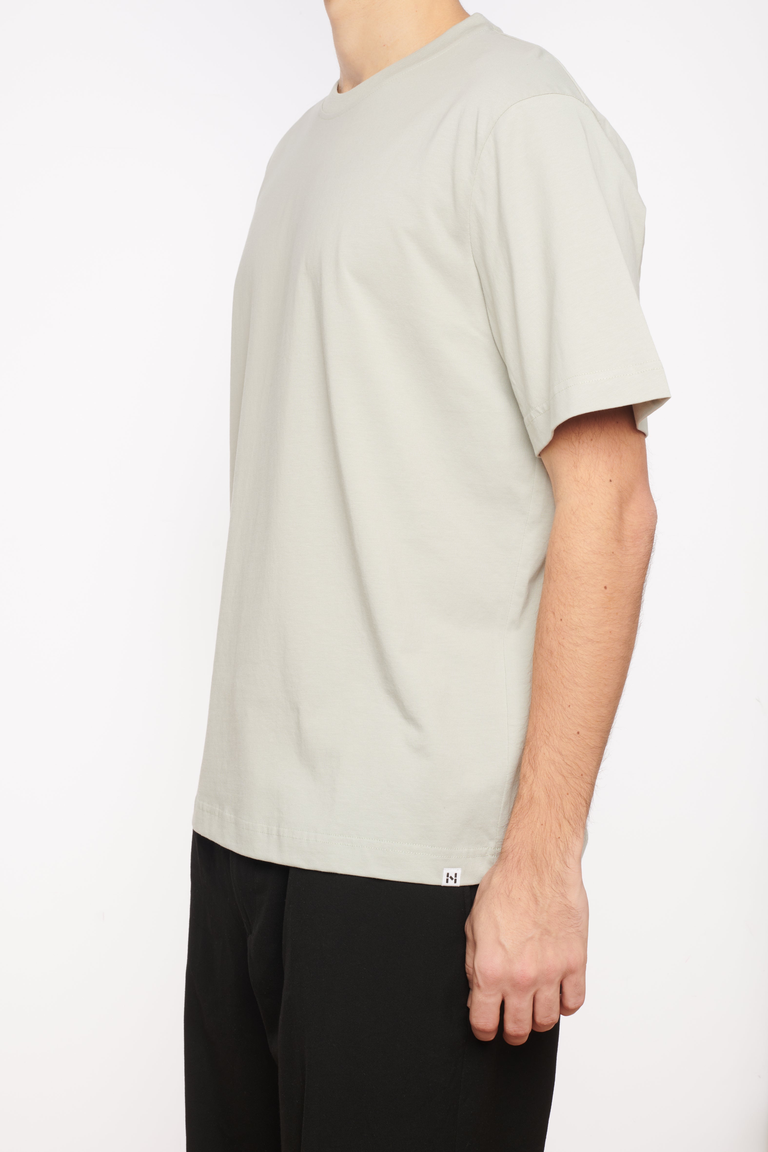 Mono Shirt - Twin Pack - Olive Grey