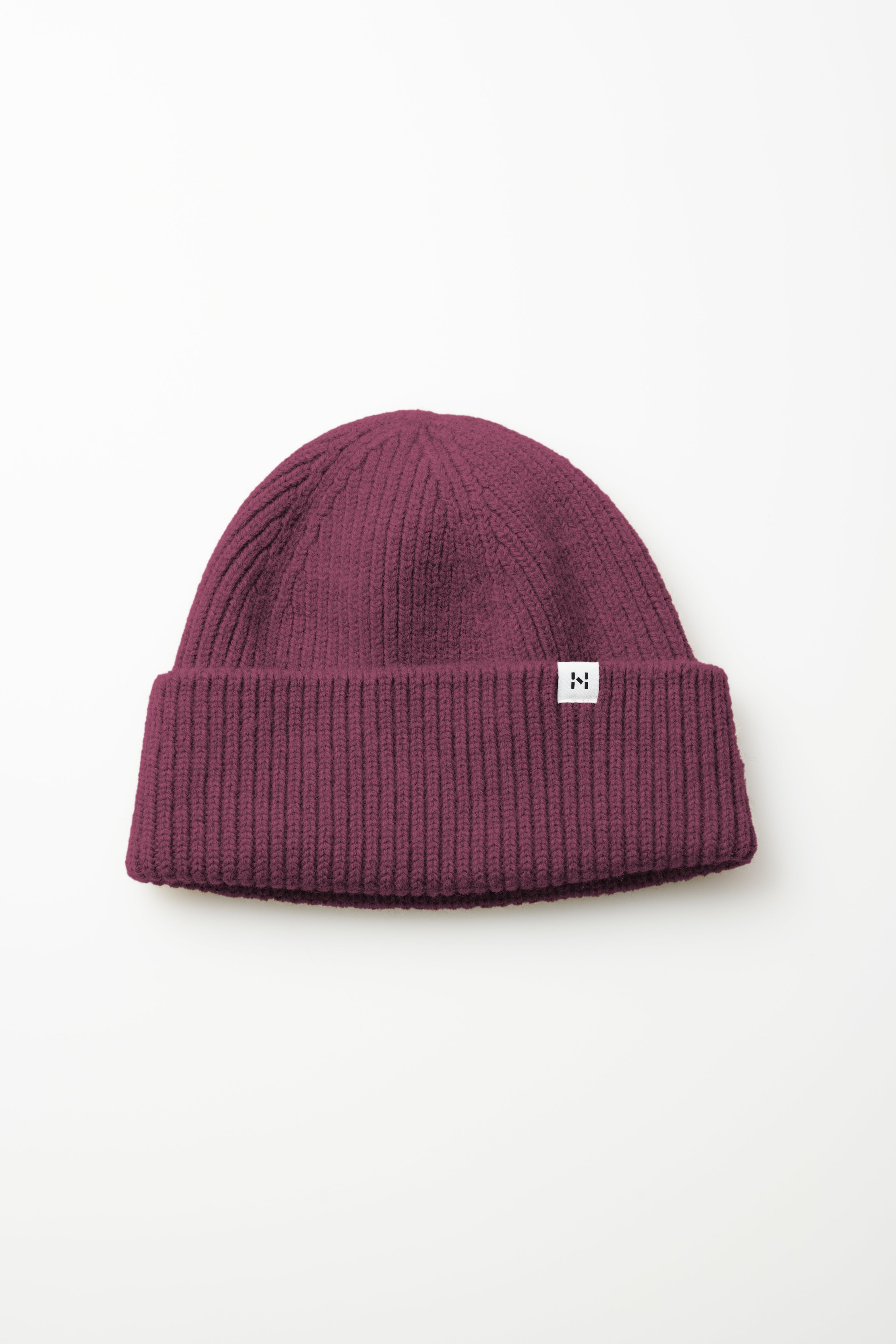 Hat - Tide - Aubergine - Organic Merino
