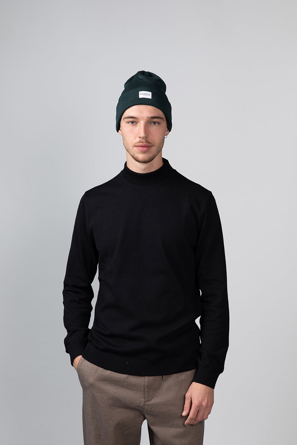 Hat - Kiel - Pine Green - Organic Merino