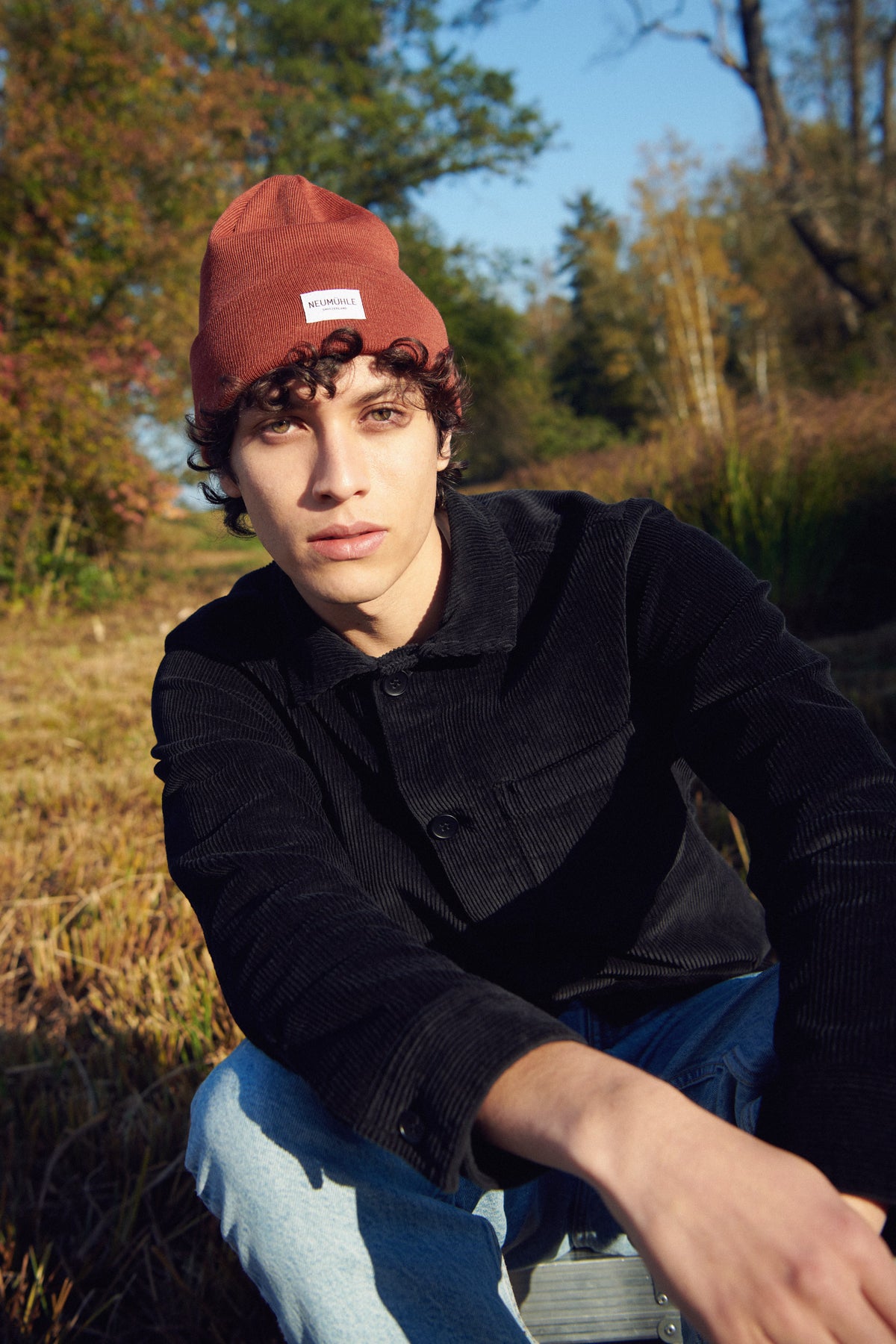 Kiel Merino Beanie – Red Maple