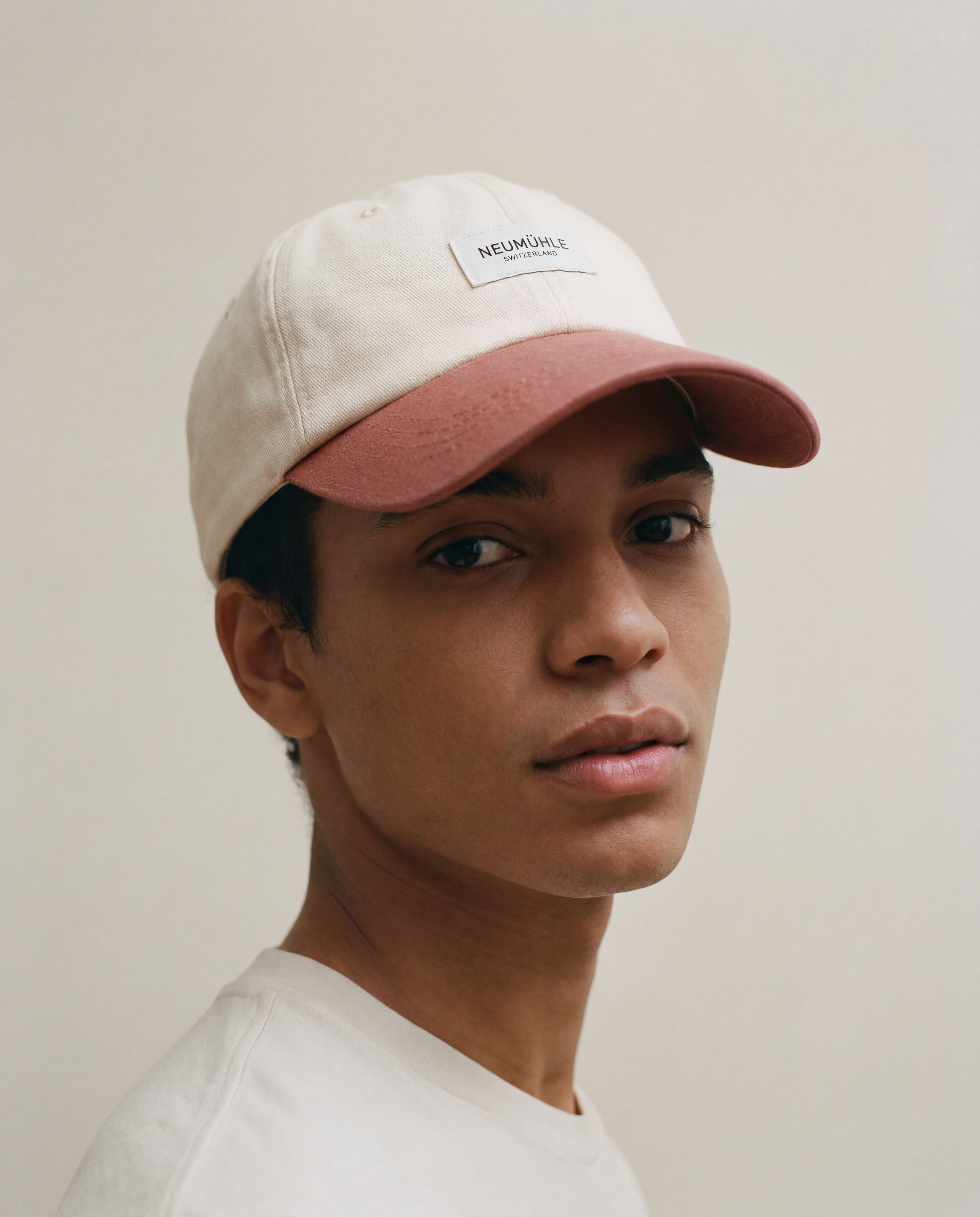 Dad Cap - Red White - Organic Cotton - Limited