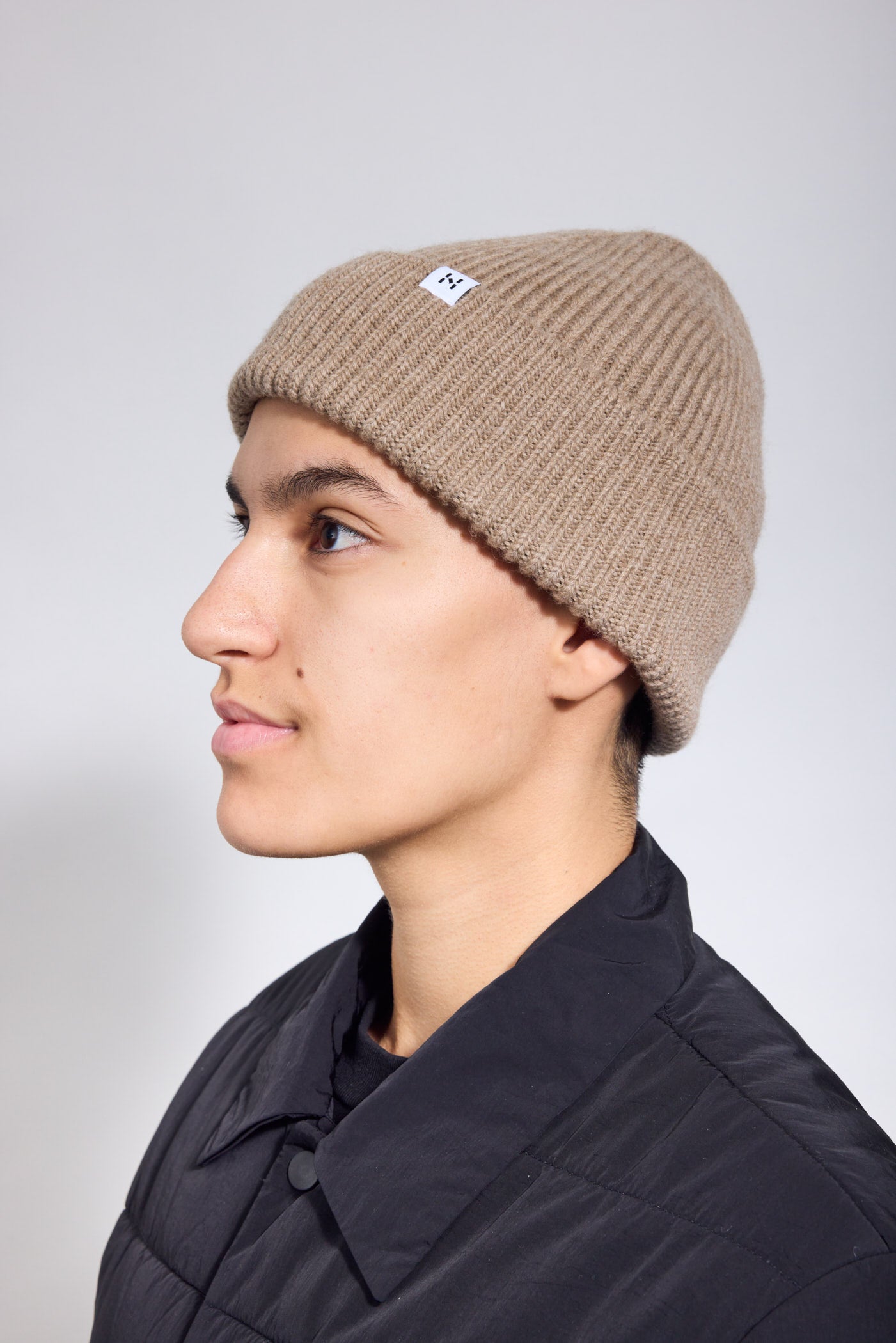 Merino-Mütze Tide – Sand